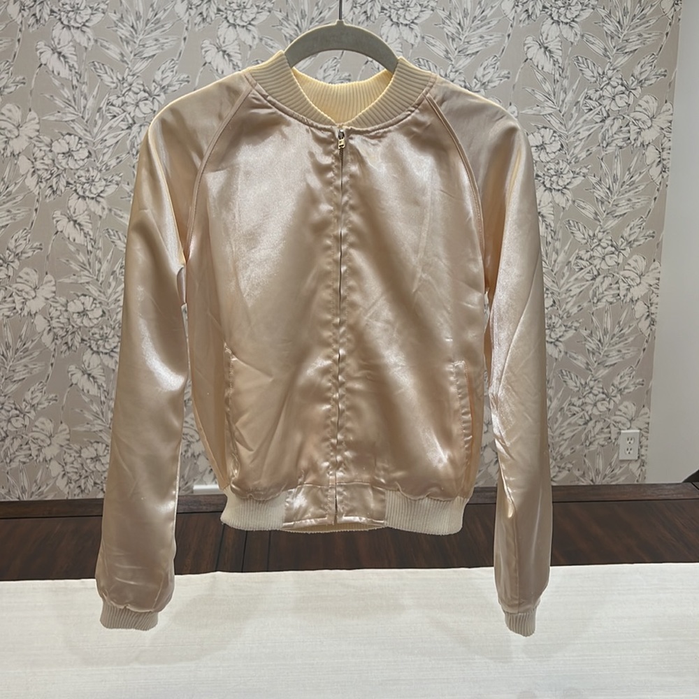 LF Seek the Label Metallic Bomber Jacket
